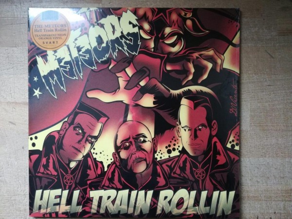 METEORS - Hell Tain Rollin LP ltd. orange
