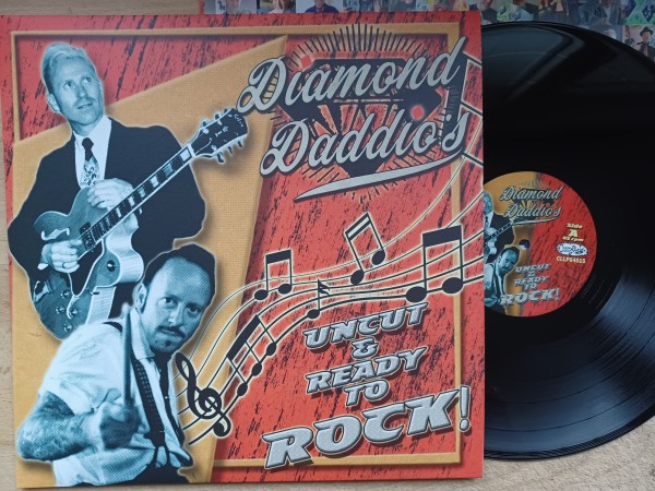 DIAMOND DADDIO'S - Uncut And Ready To Rock LP black ltd.