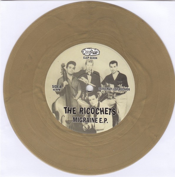 RICOCHETS - Migraine 7"EP gold ltd.