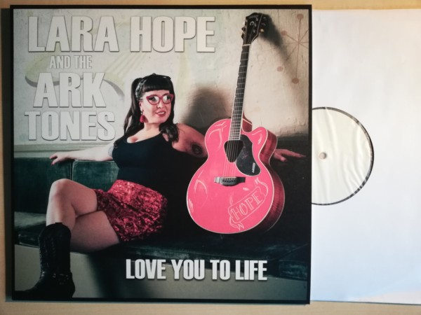 LARA HOPE & THE ARKTONES - Love You To Life LP ltd. white label