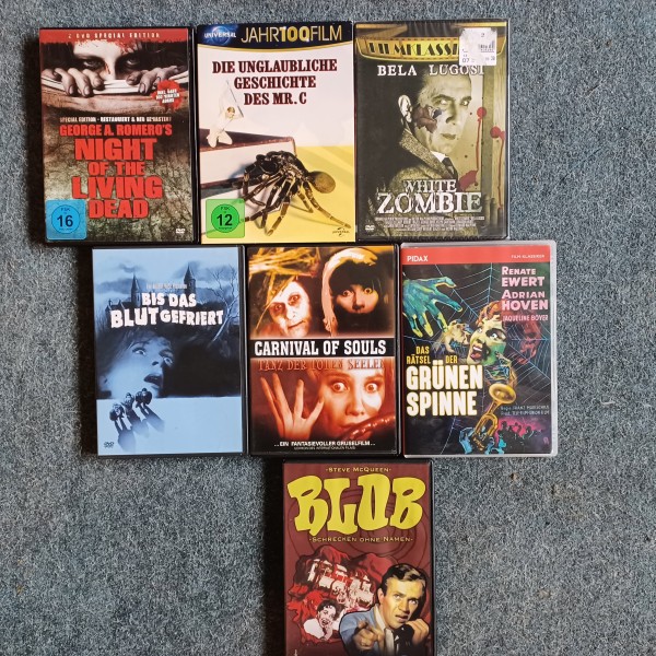 7 x DVD Pack 2nd Hand