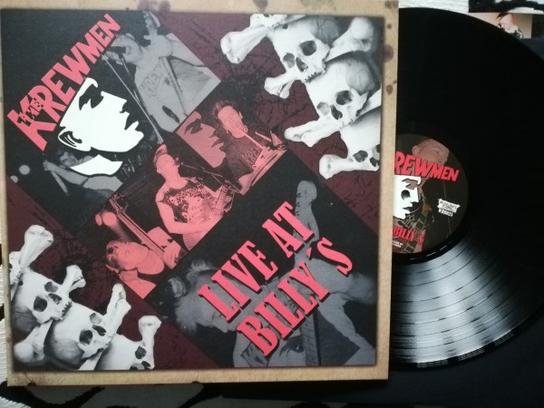KREWMEN - Live At Billy's LP black ltd.