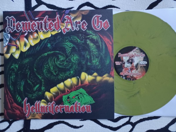 DEMENTED ARE GO - Hellucifernation LP yellow marbled ltd.