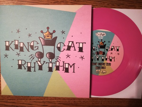 KING CAT RHYTHM - Same 7"EP ltd. magenta