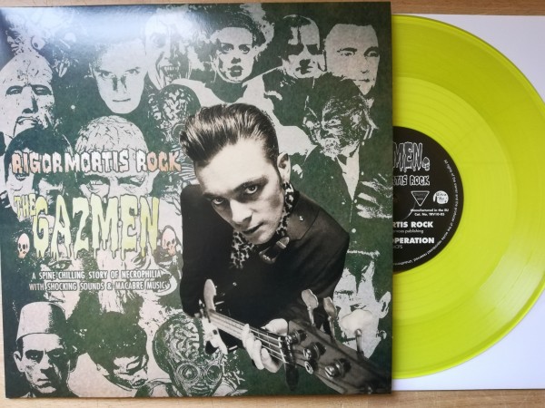 GAZMEN - Rigormortis Rock 10"EP ltd.