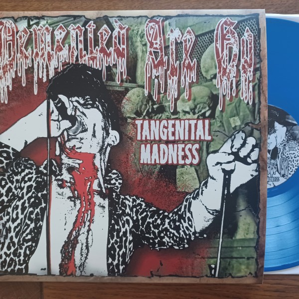 DEMENTED ARE GO - Tangenital Madness LP BLUE ltd.