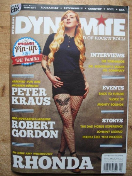 DYNAMITE MAGAZINE # 06-2014 + CD