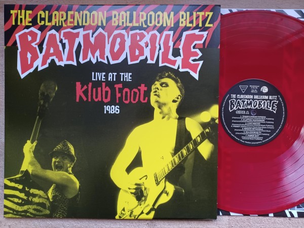 BATMOBILE - Live At The Klub Foot 1986 LP ltd.