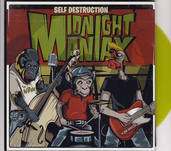 MIDNIGHT MANIAX - Self Destruction 7"EP ltd.