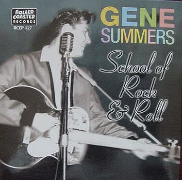 GENE SUMMERS AND THE REBELS - School Of Rock & Roll 7"EP 2nd Hand