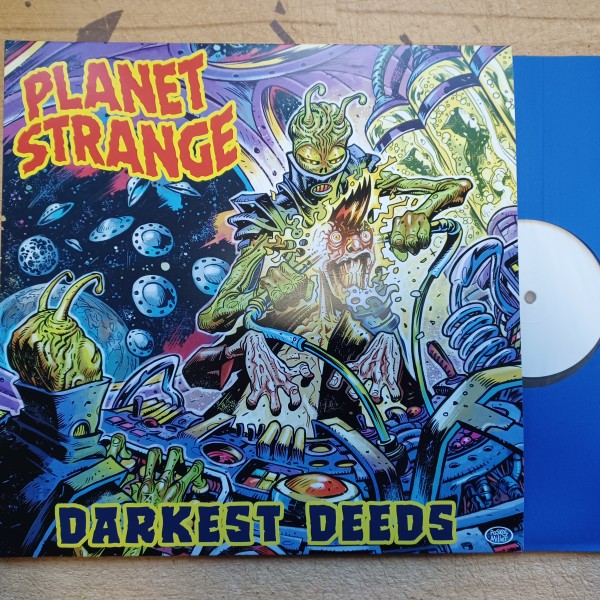 PLANET STRANGE - Darkest Deeds LP test pressing ltd.