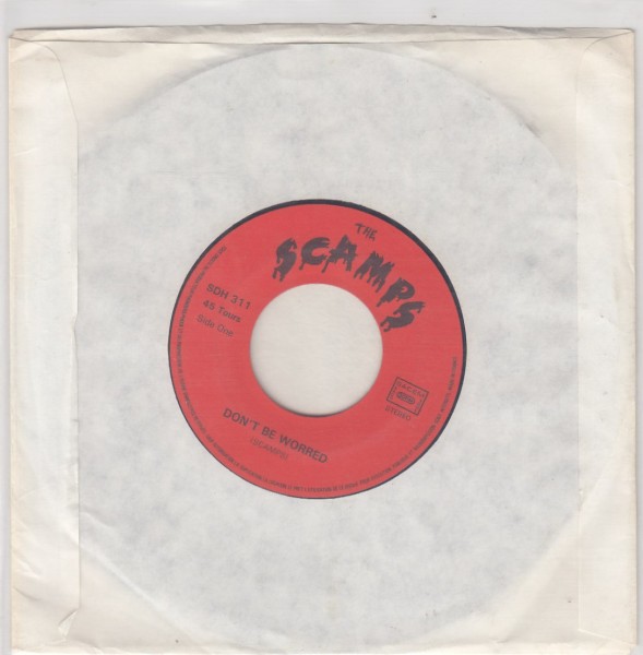 SCAMPS - Don't Be Worried 7" 2nd Hand NO PS