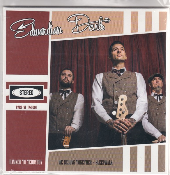 EDWARDIAN DEVILS - Damned To Teddyboy 7" 2nd Hand