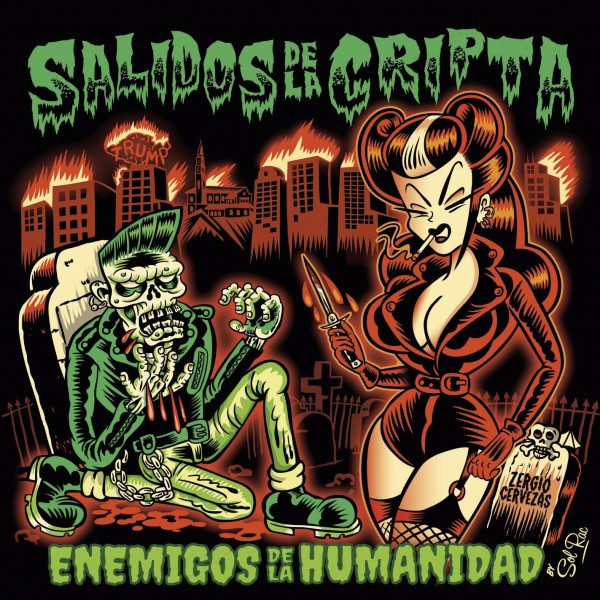 SALIDOS DE LA CRIPTA - Enemigos De La Humanidad LP