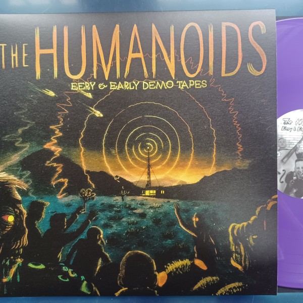 HUMANOIDS - Eery & Early Demo Tapes LP purple