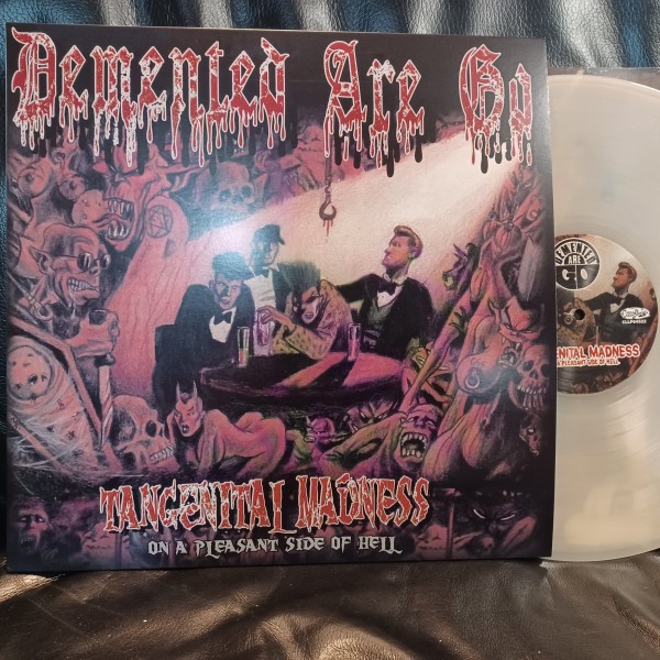 DEMENTED ARE GO - Tangenital Madness On A Pleasant Side Of Hell LP MILKY WHITE ltd.