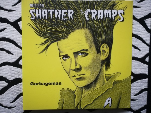 SHATNER, WILLIAM / THE CRAMPS - Garbageman 12"EP
