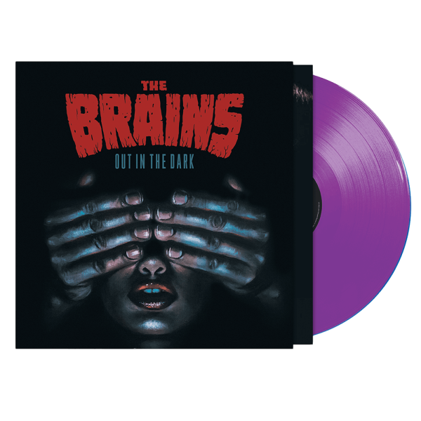 BRAINS - Out In The Dark LP ltd. purple