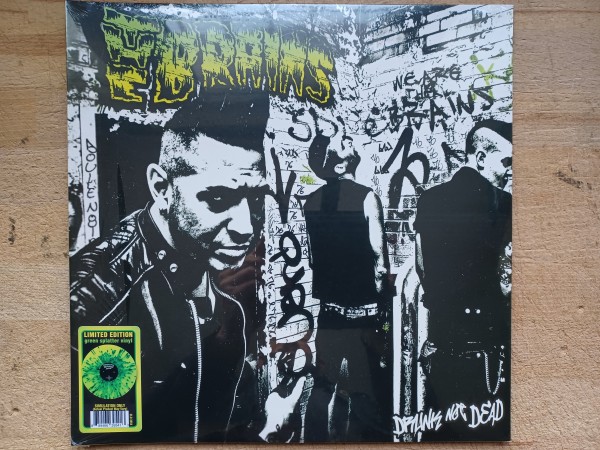 BRAINS - Drunk Not Dead LP green splatter