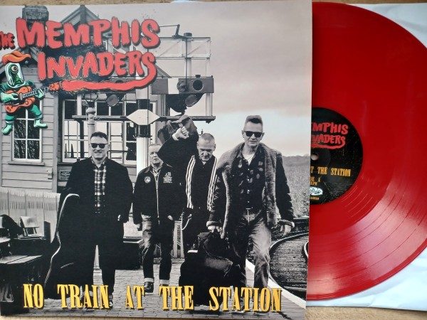 MEMPHIS INVADERS - No Train At The Station LP ltd. red