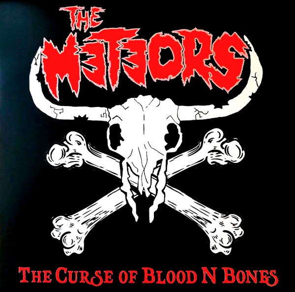 METEORS - The Curse Of Blood N Bones LP ltd. red