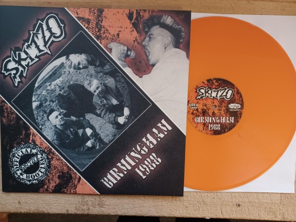 SKITZO - Birmingham 1988 LP orange ltd.