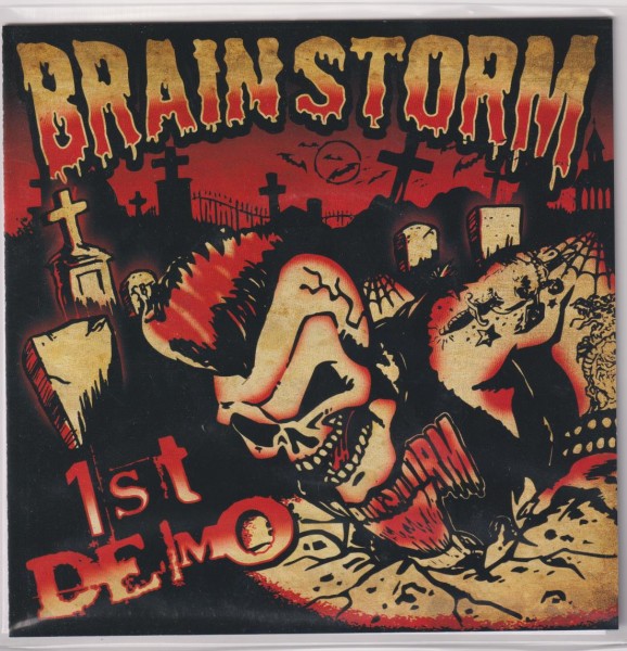 BRAINSTORM - 1st Demo 7"EP 2nd Hand