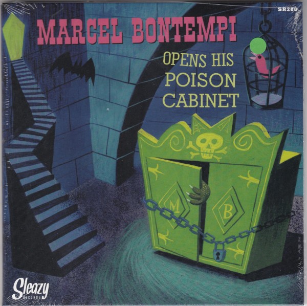 MARCEL BONTEMPI - Opens His Poison Cabinet 7" GREEN ltd.