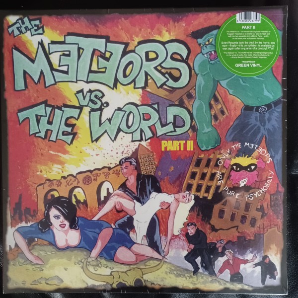 METEORS - The Meteors Vs. The World - Part II LP green