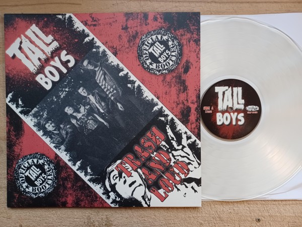 TALL BOYS - Trash And Loud LP ltd. white