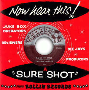 SIROCCO BROS - Rock 'n' Roll 7"
