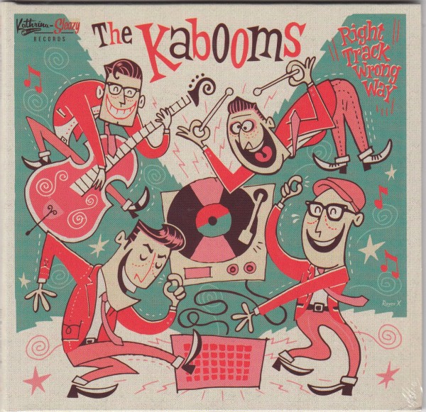 KABOOMS - Right Track Wrong Way CD