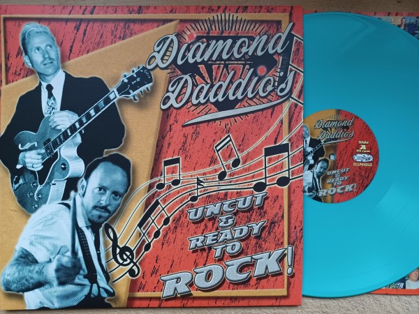 DIAMOND DADDIO'S - Uncut And Ready To Rock LP TURQUOISE ltd.