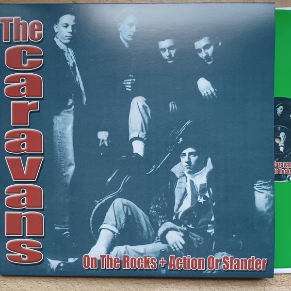 CARAVANS - On The Rocks LP ltd. green