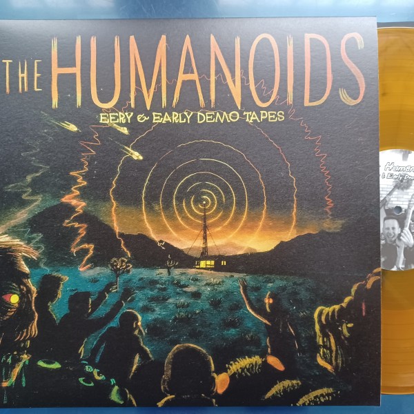 HUMANOIDS - Eery & Early Demo Tapes LP orange
