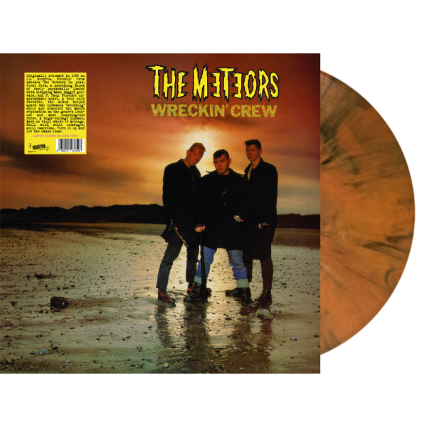 METEORS - Wreckin' Crew LP MARBLED ltd.!