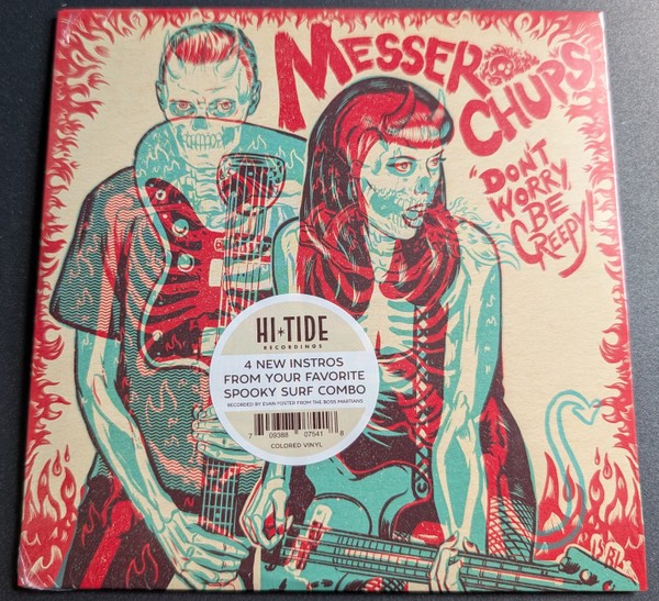 MESSER CHUPS - Don't Worry, Be Creepy 7"EP ltd.