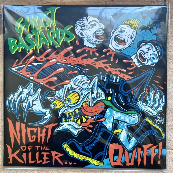 GHOST BASTARDS - Night Of The Killer Quiff LP black ltd.