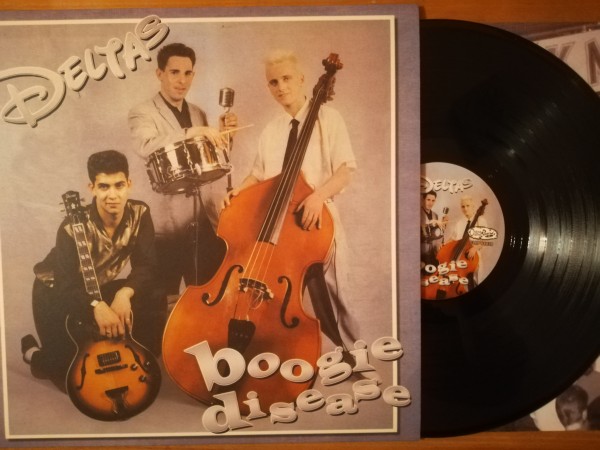 DELTAS - Boogie Disease LP black ltd.