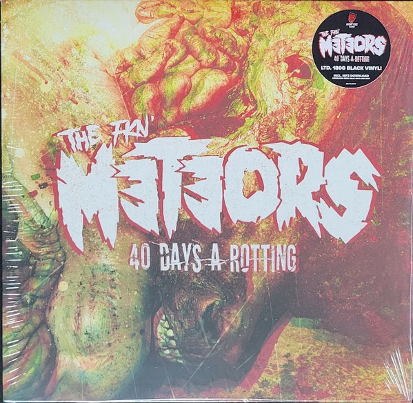 METEORS - 40 Days A Rotting LP black