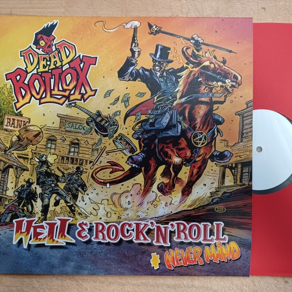 DEAD BOLLOX - Hell & Rock'n'Roll / Never Mind LP Test pressing