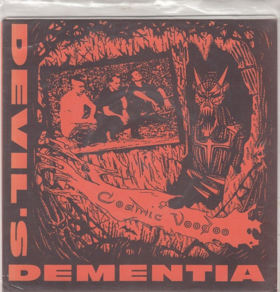 COSMIC VOODOO - Devil's Dementia 7"EP 2nd Hand