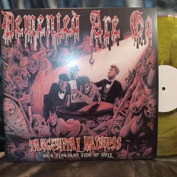 DEMENTED ARE GO - Tangenital Madness On A Pleasant Side Of Hell LP LIME white label ltd.