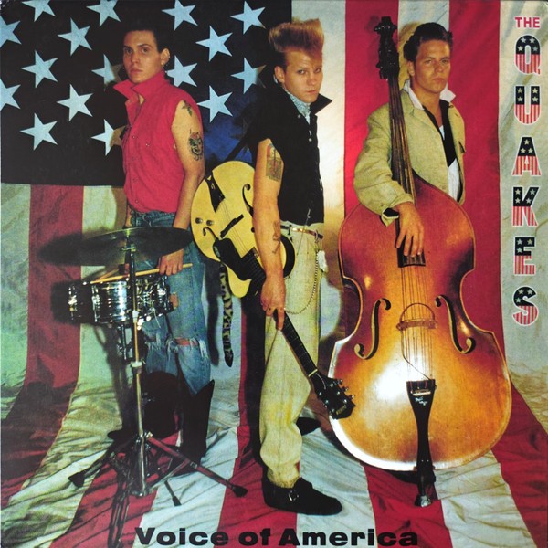 QUAKES - Voice Of America LP red ltd.