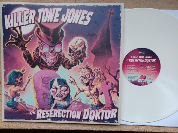 KILLER TONE JONES - The Reserection Doktor LP white ltd.