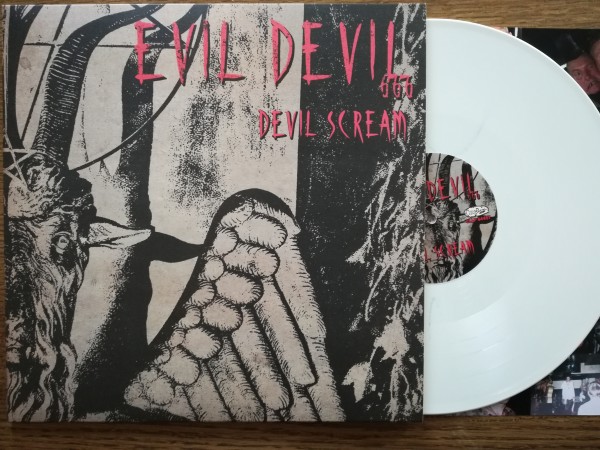EVIL DEVIL - Devil Scream LP white ltd.