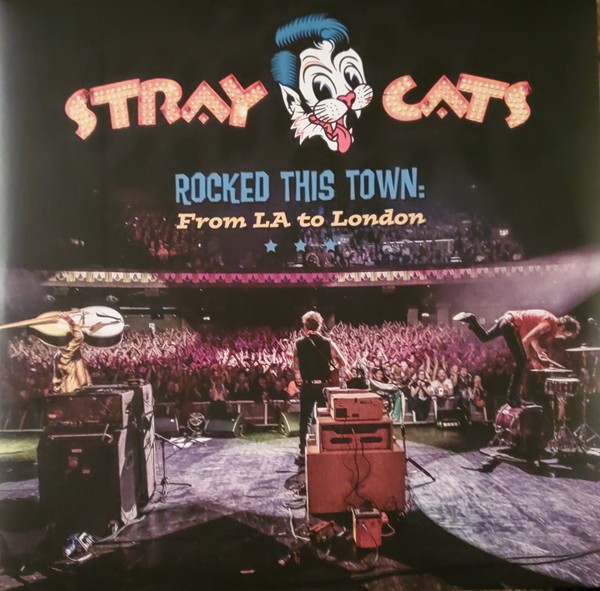 STRAY CATS - Rocked This Down 2LP ltd. blue