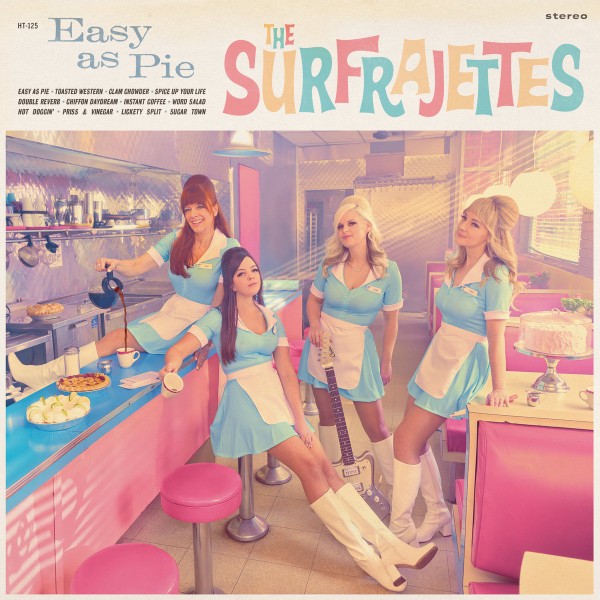 THE SURFRAJETTES - Easy As Pie LP ltd.