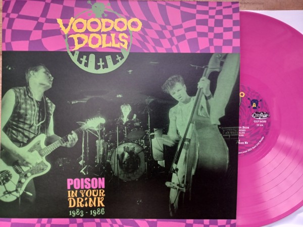 VOODOO DOLLS - Poison In Your Drink LP pink ltd.