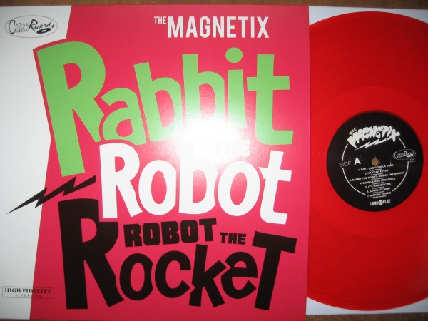 MAGNETIX - Rabbit The Robot , Robot The Rocket LP red ltd.